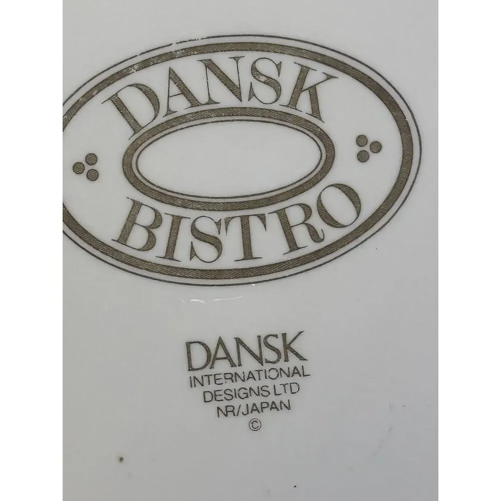 Dansk Bistro Bisserup White 1981-2002 Retired Japan 8